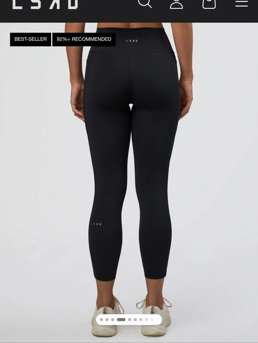 LSKD Fusion Ultra High-Rise 7/8 Legging Pockets